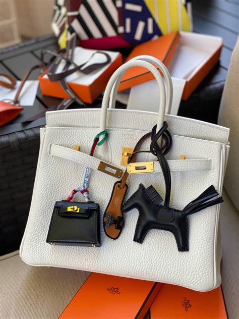 bag charm hermes